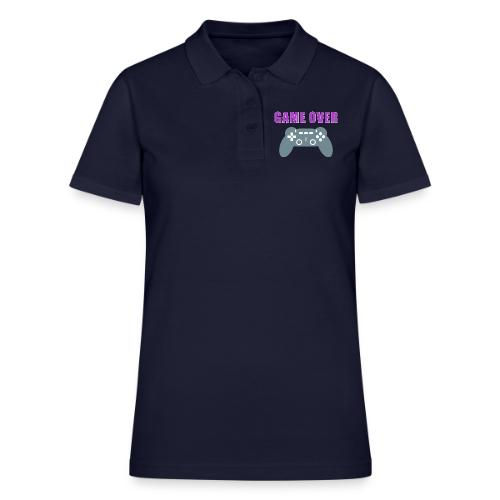 Game Over Gamer Controller Design - Women's Pique Polo Shirt