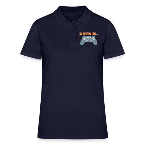 Respawning Gamer Controller Design - Women's Pique Polo Shirt
