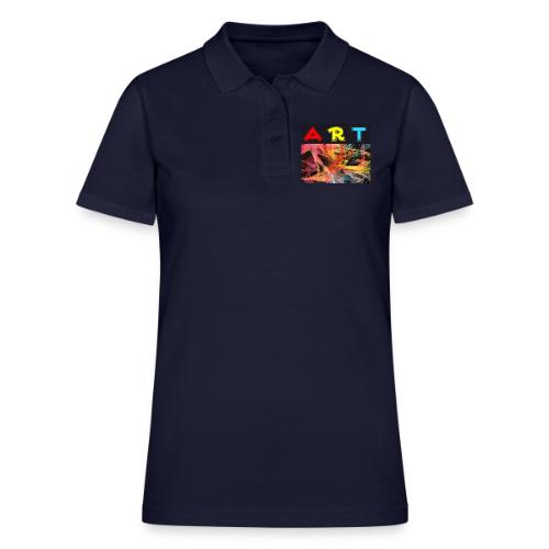 Chaotic Threads of Art - Women's Pique Polo Shirt