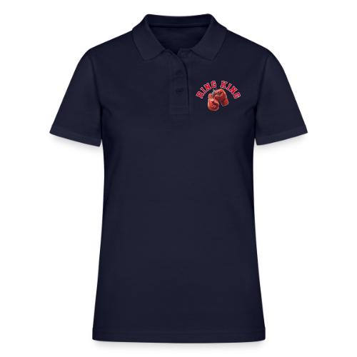 Boxing: Ring King Glory - Women's Pique Polo Shirt