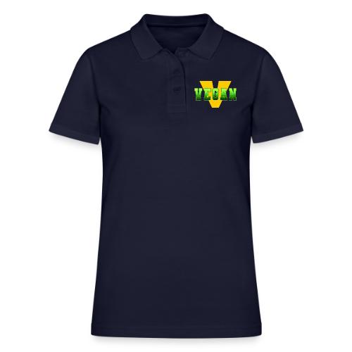 Vegan Energy V - Women's Pique Polo Shirt