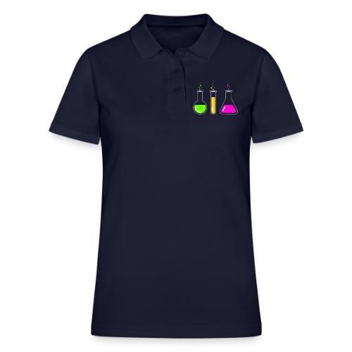 Colorful Chemistry - Women's Pique Polo Shirt