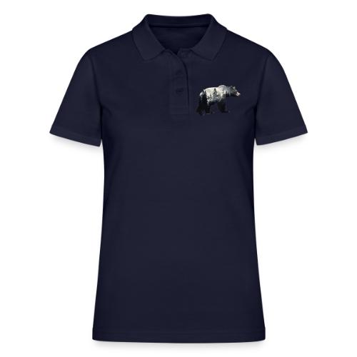 Forest Within the Bear - Women's Pique Polo Shirt
