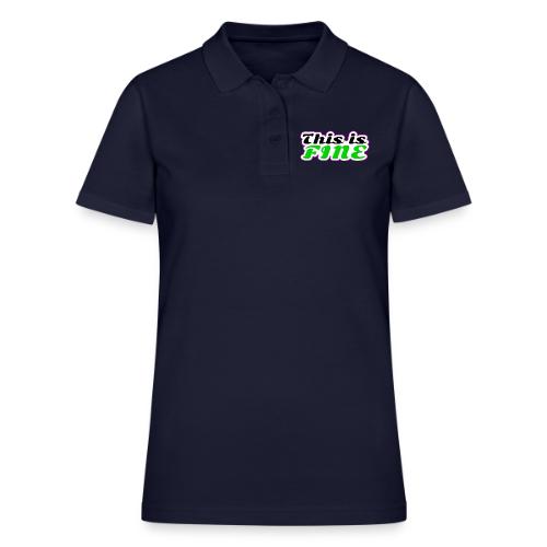 This Is Fine Balance - Women's Pique Polo Shirt