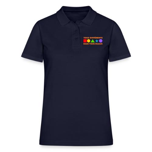 United in Our Differences - Women's Pique Polo Shirt