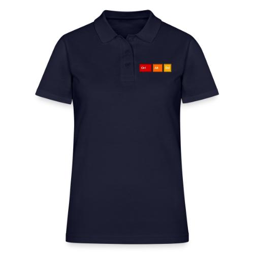 CTRL + ALT + DEL - Women's Pique Polo Shirt