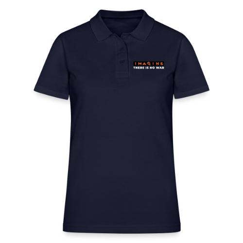 Imagine, There Is No War - Women's Pique Polo Shirt