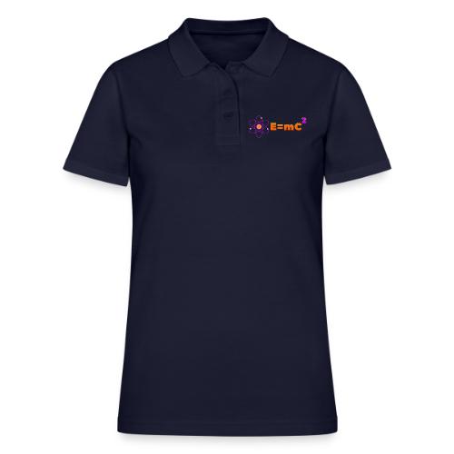 E = mc² - Women's Pique Polo Shirt
