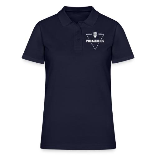 Essential White Logo Collection - Women's Pique Polo Shirt