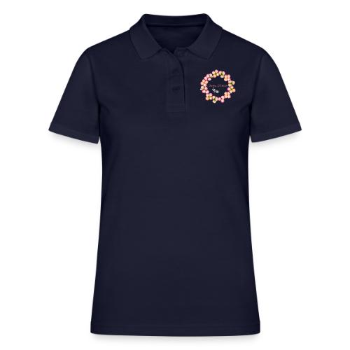 Traveling Herbalista Design pink - Women's Pique Polo Shirt