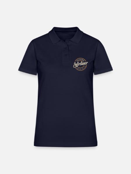 Performance - Original Entertainer - Women's Pique Polo Shirt - midnight navy - Front