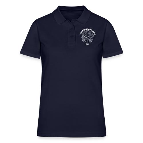 I Stand for What I Stand On - Women's Pique Polo Shirt