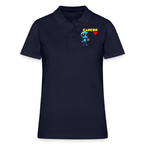 Smoon City_Cancun - Women's Pique Polo Shirt