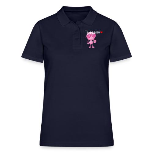 Smoon City_Tuscany Pink - Women's Pique Polo Shirt