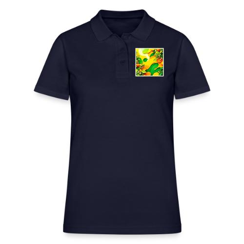 Fresh Citrus Summer Vibes Art - Women's Pique Polo Shirt