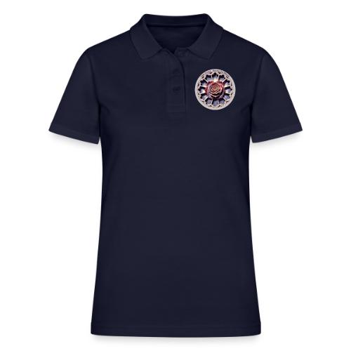 Easter Rose Resurrection T Shirt, Spring Gift - Women's Pique Polo Shirt