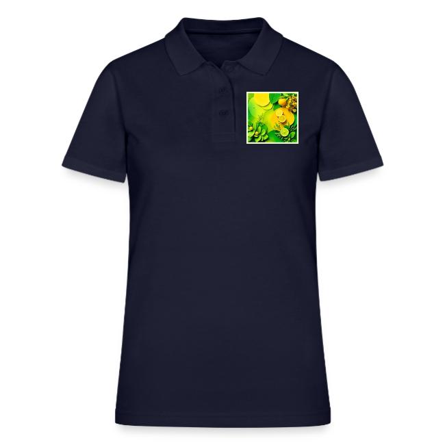 Abstract Lemon Lime Nature Art