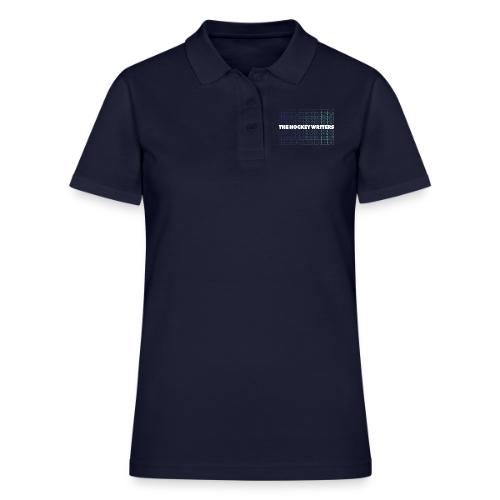 The Hockey Writers White Fade - Women's Pique Polo Shirt