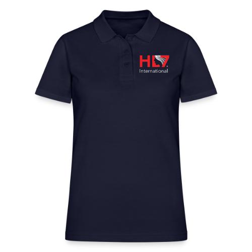 Women of HL7 Logo - Women's Pique Polo Shirt