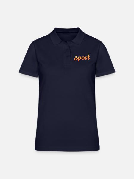 Premium Performance Sports - Women's Pique Polo Shirt - midnight navy - Front
