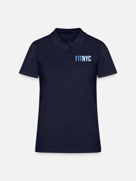 FIT NYC - Women's Pique Polo Shirt - midnight navy - Front
