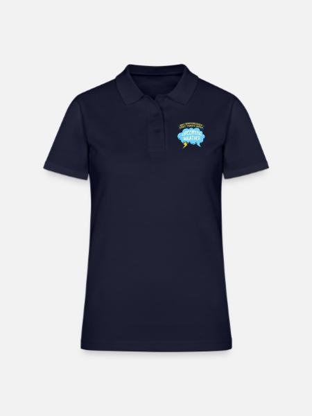 Weather Forecaster Meteorologist - Women's Pique Polo Shirt - midnight navy - Front