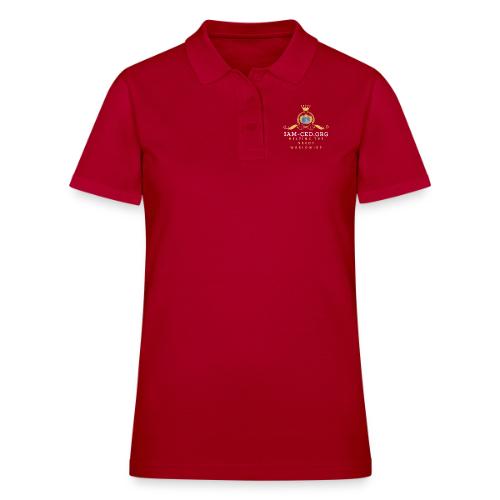 IAM-CED.ORG CROWN - Women's Pique Polo Shirt