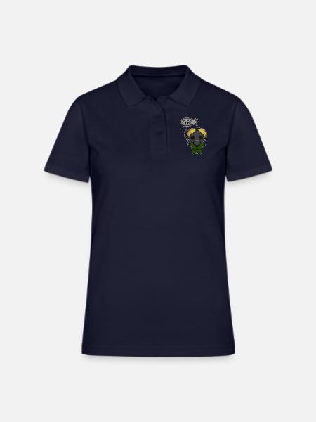 Are You My Mummy - Women's Pique Polo Shirt - midnight navy - Front