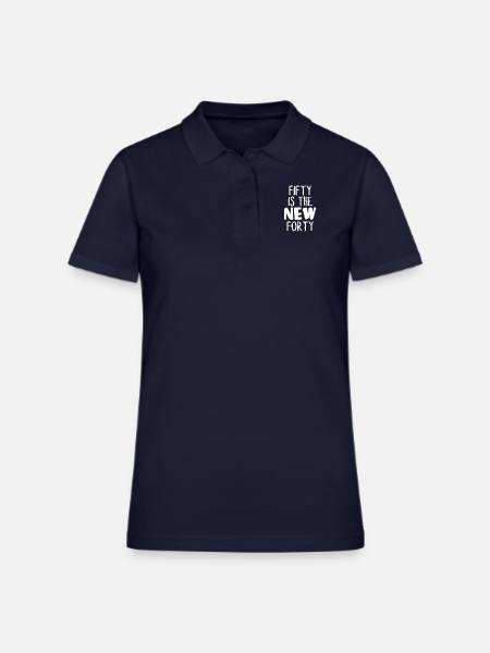 Urban Simplicity - Women's Pique Polo Shirt - midnight navy - Front