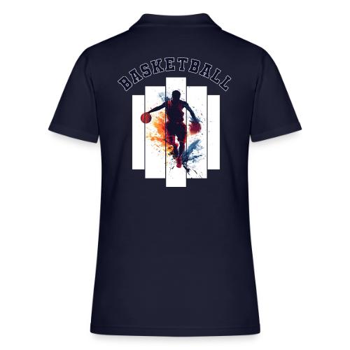 Basketball Never Stops - Women's Pique Polo Shirt