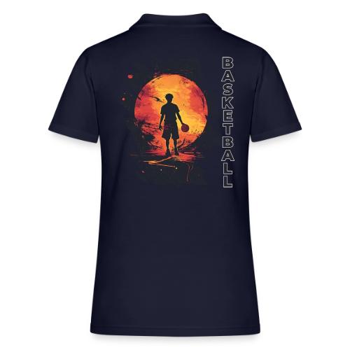 Basketball Blaze - Women's Pique Polo Shirt