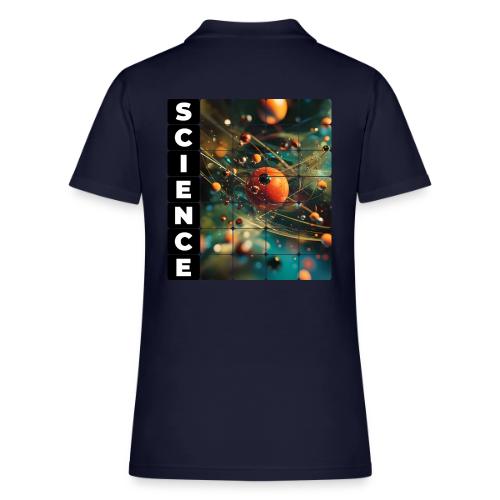 Atomic Science Vision - Women's Pique Polo Shirt