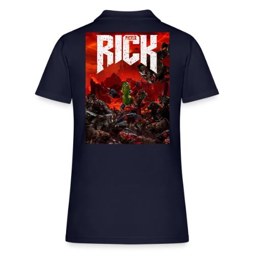 Pickle Doom - Women's Pique Polo Shirt