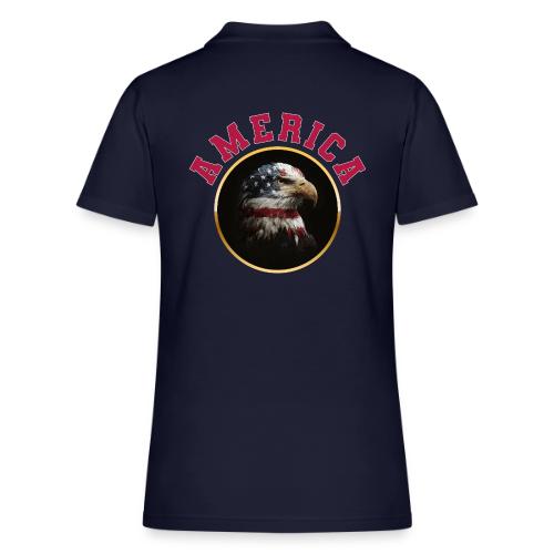 America Soars - Women's Pique Polo Shirt