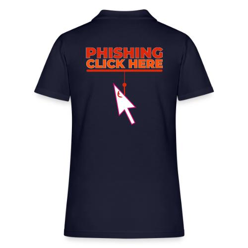 Phishing: Hooked by Deception - Women's Pique Polo Shirt