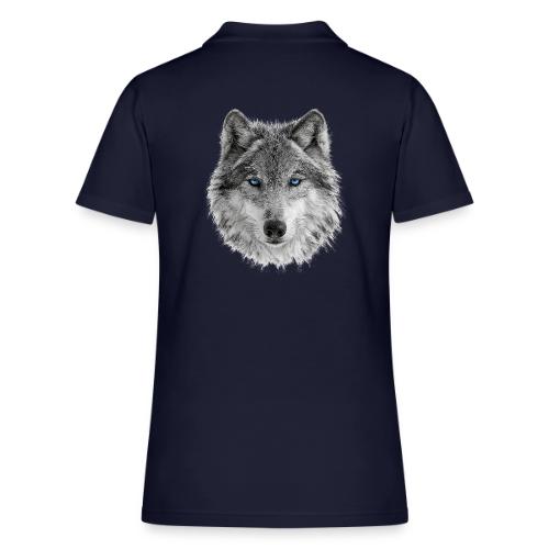 Frost-Eyed Alpha - Women's Pique Polo Shirt