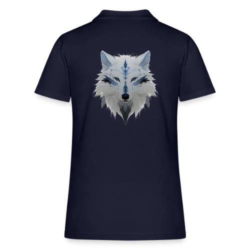 Ivory Grace Wolf - Women's Pique Polo Shirt