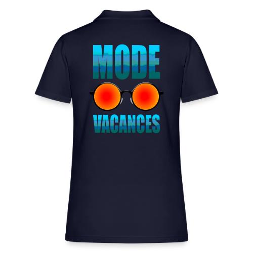 Vacation Mode Enabled - Women's Pique Polo Shirt