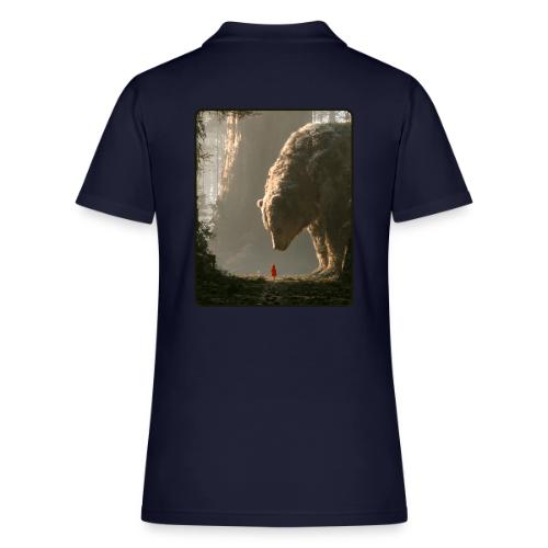 The Bear Who Found the Forest - Women's Pique Polo Shirt