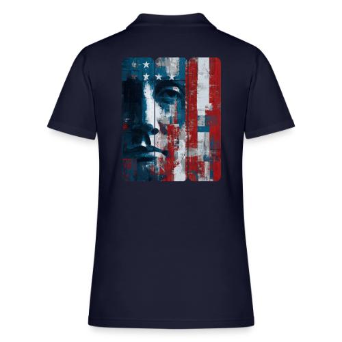 American Echoes - Women's Pique Polo Shirt