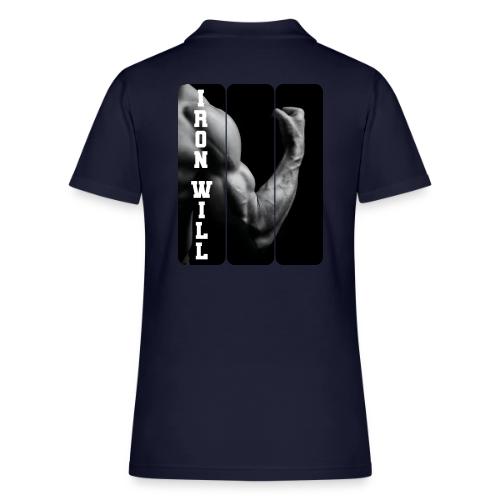 Bodybuilding: Iron Will - Women's Pique Polo Shirt
