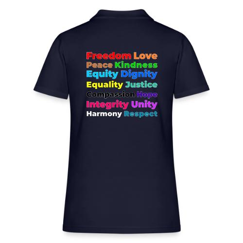 Words of Light - Women's Pique Polo Shirt