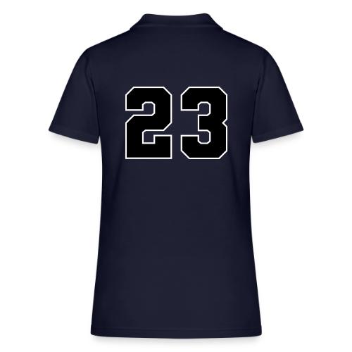 Varsity Number 23 Athletic Style - Women's Pique Polo Shirt