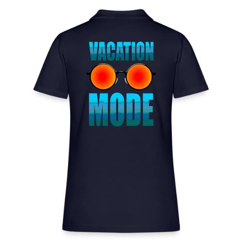 Vacation mode: Ocean Vibes On - Women's Pique Polo Shirt