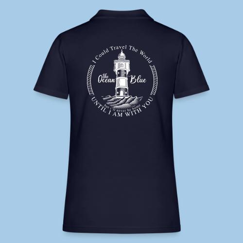 I could travel the world, the ocean blue - Women's Pique Polo Shirt