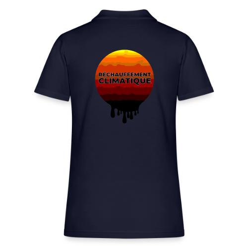 Global warming - Women's Pique Polo Shirt