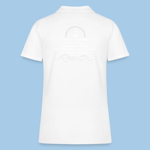 There are good ships and there are wood ships - Women's Pique Polo Shirt