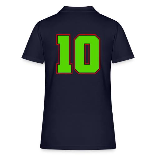 The Magic Number 10 - Women's Pique Polo Shirt
