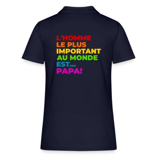 Dad: The Most Precious Man in the World - Women's Pique Polo Shirt
