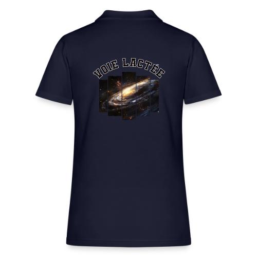 The Milky Way: A Visual Tribute - Women's Pique Polo Shirt